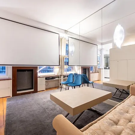 Elegant Studio Avec Mezzanine Porte Des Ternes Parijs Buitenkant foto