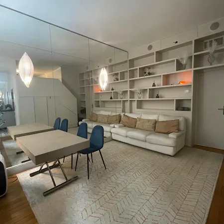 Elegant Studio Avec Mezzanine Porte Des Ternes Parijs Buitenkant foto