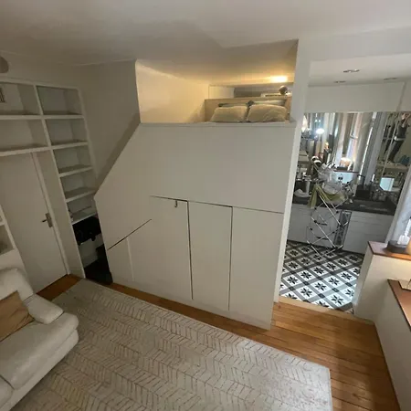 Elegant Studio Avec Mezzanine Porte Des Ternes Parijs Buitenkant foto